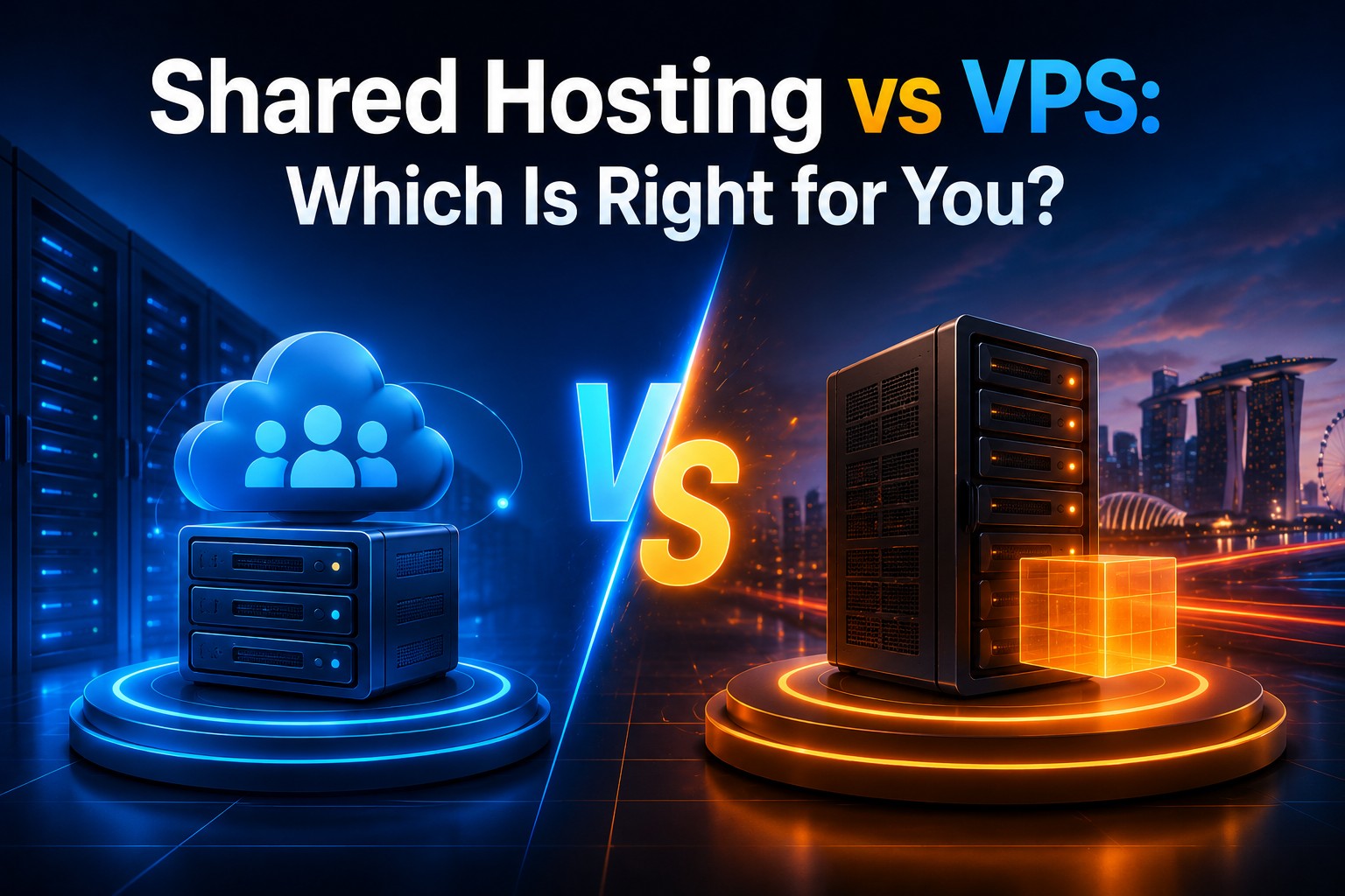 Shared Hosting vs VPS