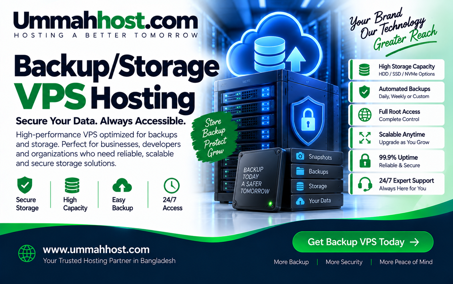 High Storage VPS Hosting