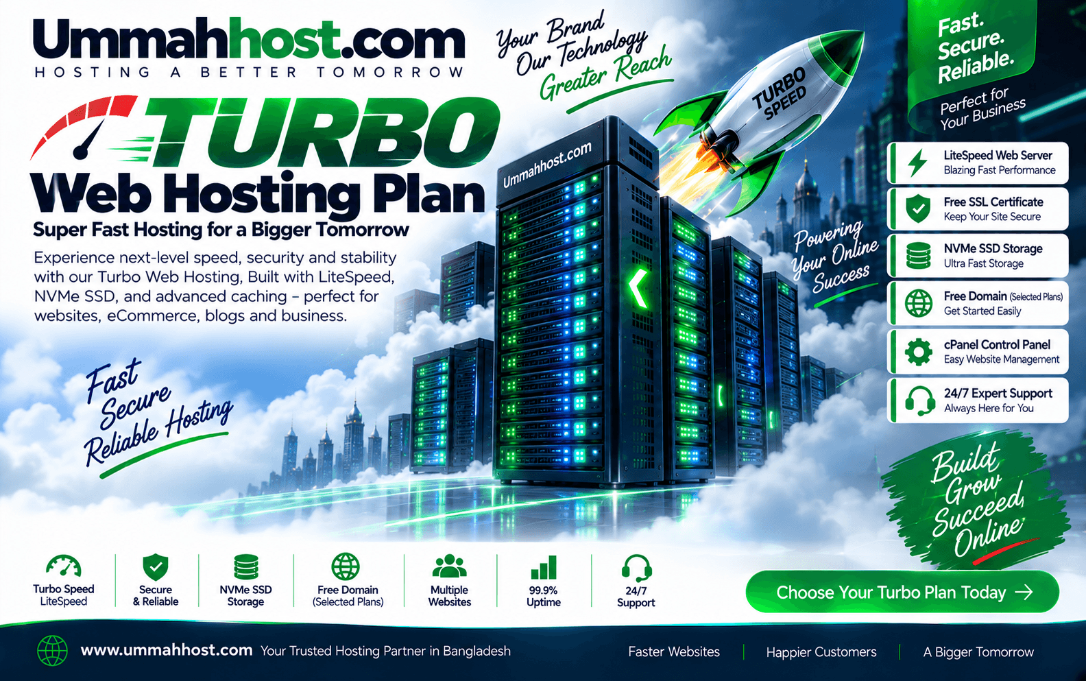 Buy Turbo Web Hosting Plan