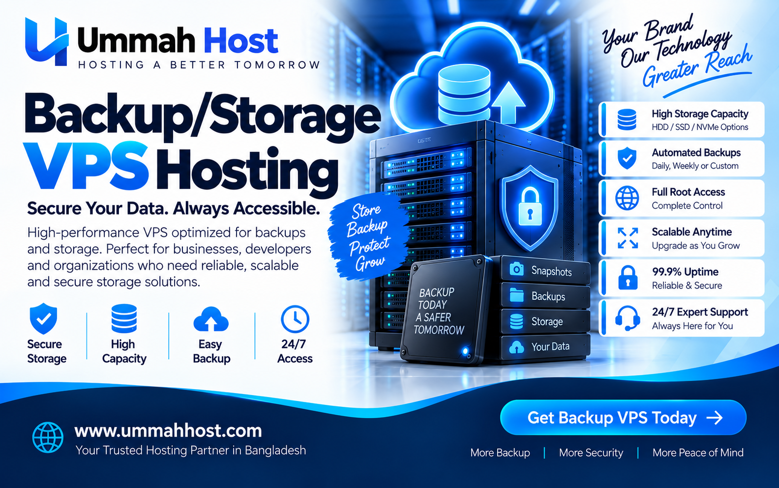 High Storage VPS Hosting